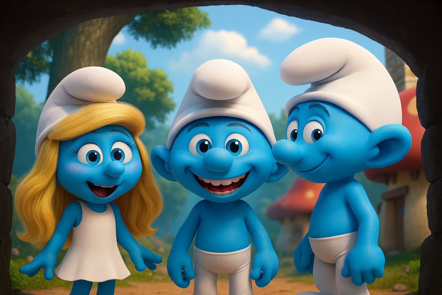 aventure au village des schtroumpfs