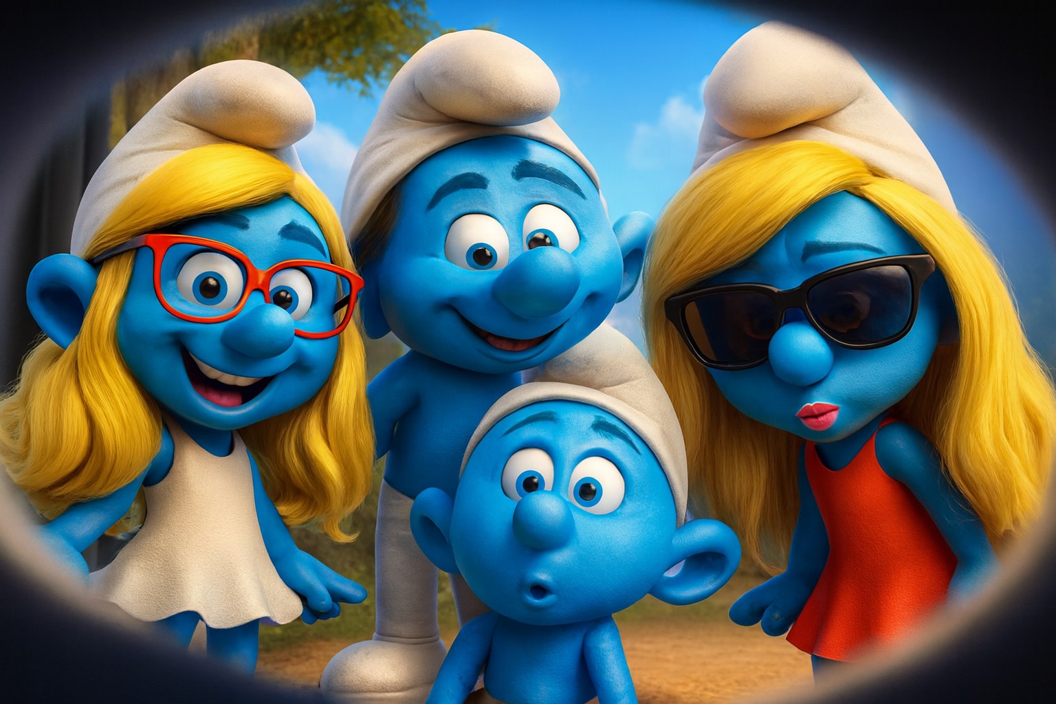 selfie entre amies